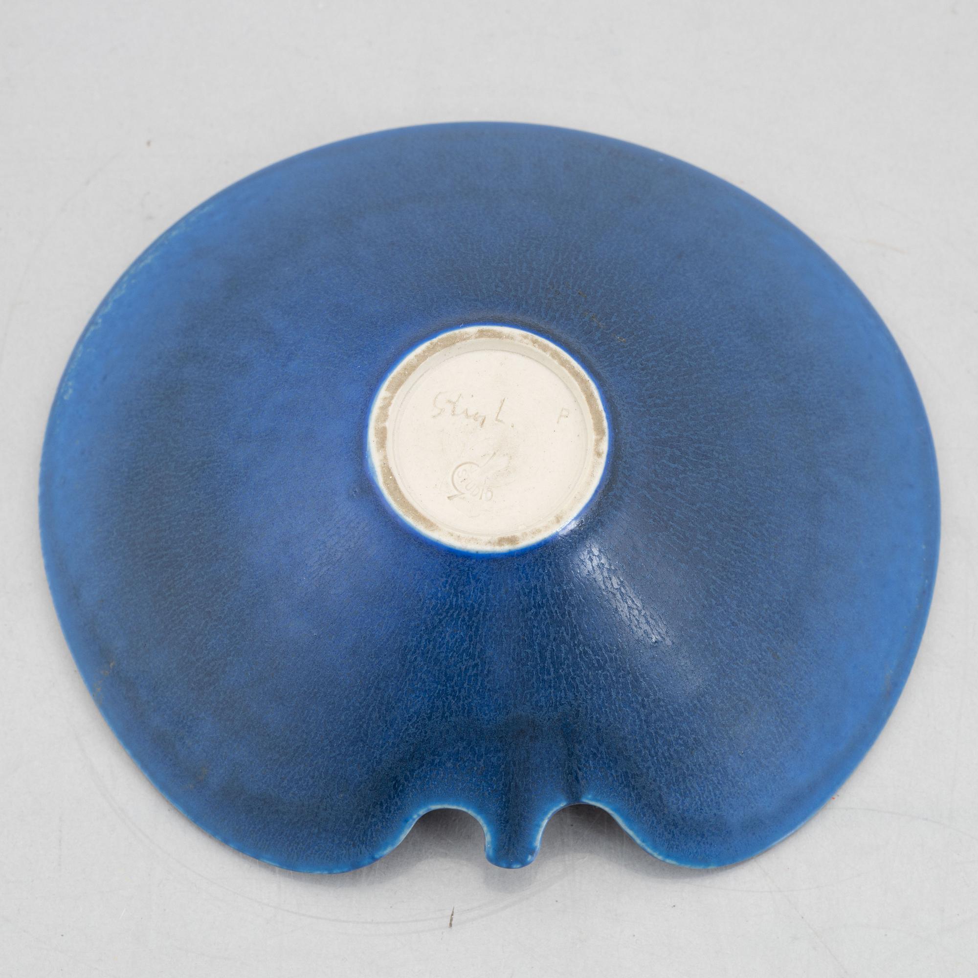 Stig Lindberg, a stoneware bowl, Gustavsberg Studio, Sweden 1945.