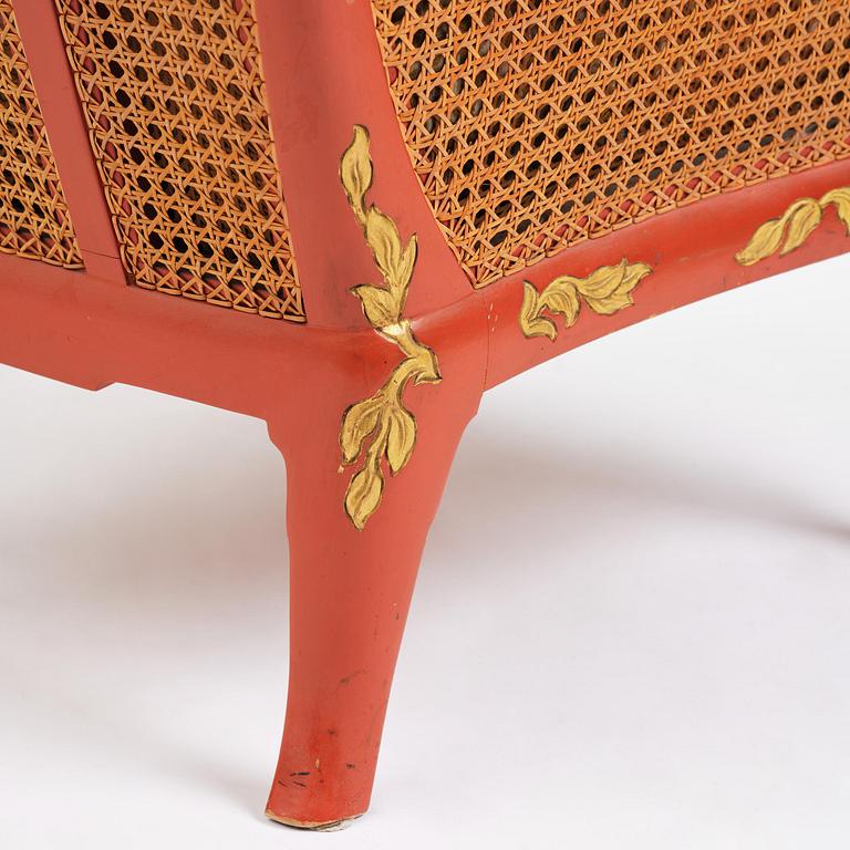 Carl Malmsten, a pair of Swedish Grace armchairs, cabinetmaker Albin Johansson, Stockholm, for Villa Kvikkjokk, 1927-28.