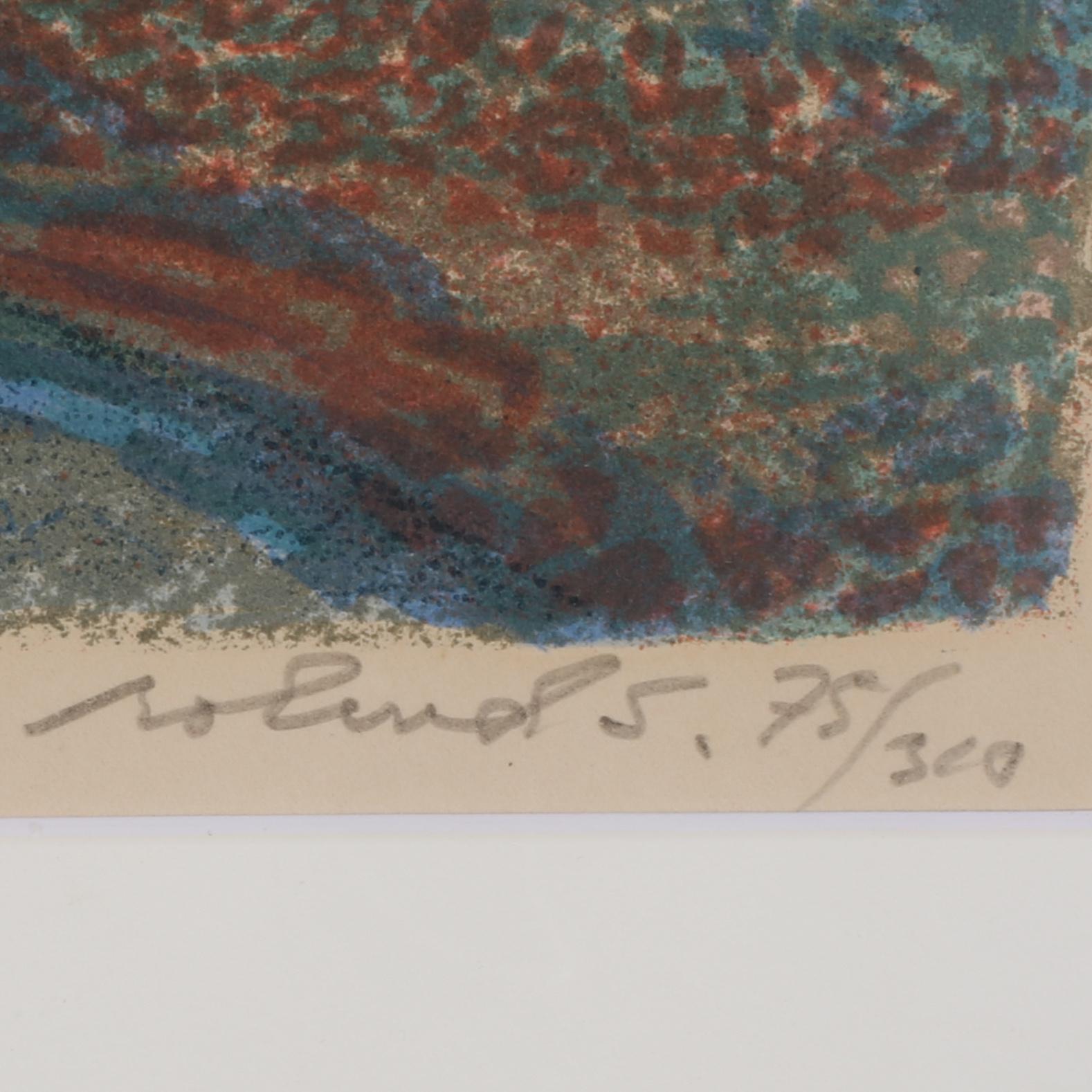 ROLAND SVENSSON, färglitografi, signerad och numrerad 75/310.