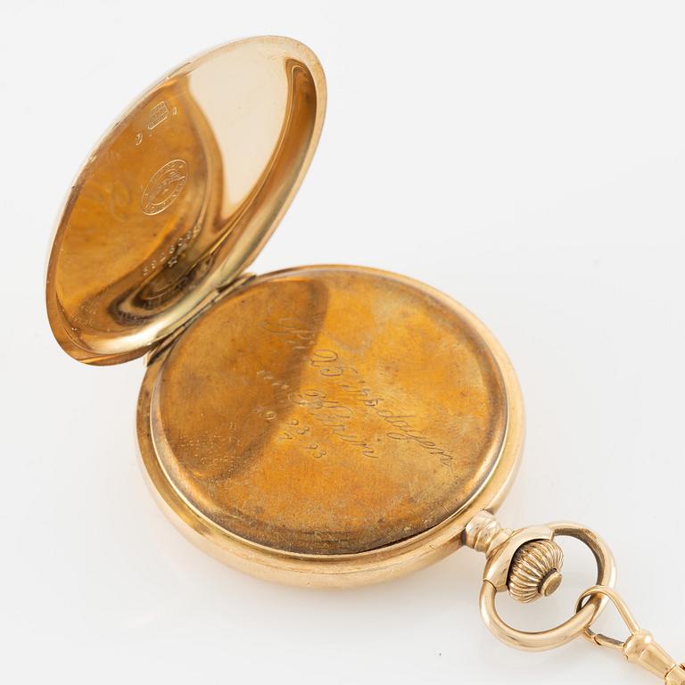 Longines, fickur, savonett, 49 mm.