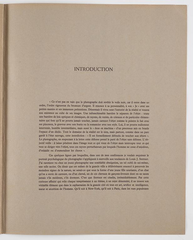Louis Stettner, Portfolio "10 Photographs by Louis Stettner", 1949.