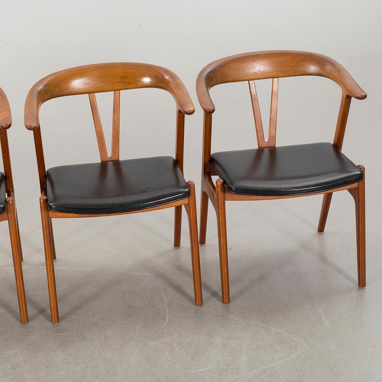 KARMSTOLAR 4 st, Bruksbo, Nesjestranda Möbelfabrikk.