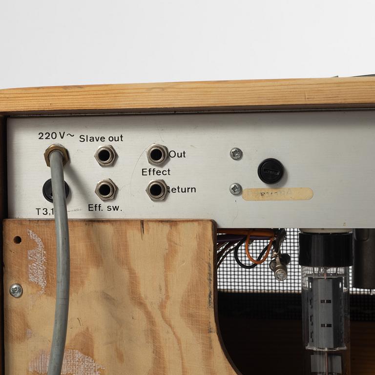 Roller, "Cuntroller 9", guitar amplifier, Sweden, 1980s.
