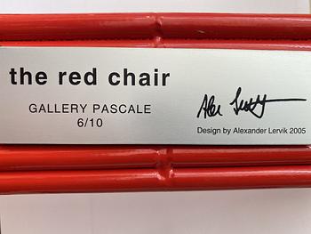 Alexander Lervik, a "Red Chair", ed. 6/10, Gallery Pascale 2005.
