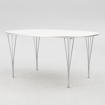 Bruno Mathsson & Piet Hein, matbord, "Superellips", Fritz Hansen, Danmark 2005.