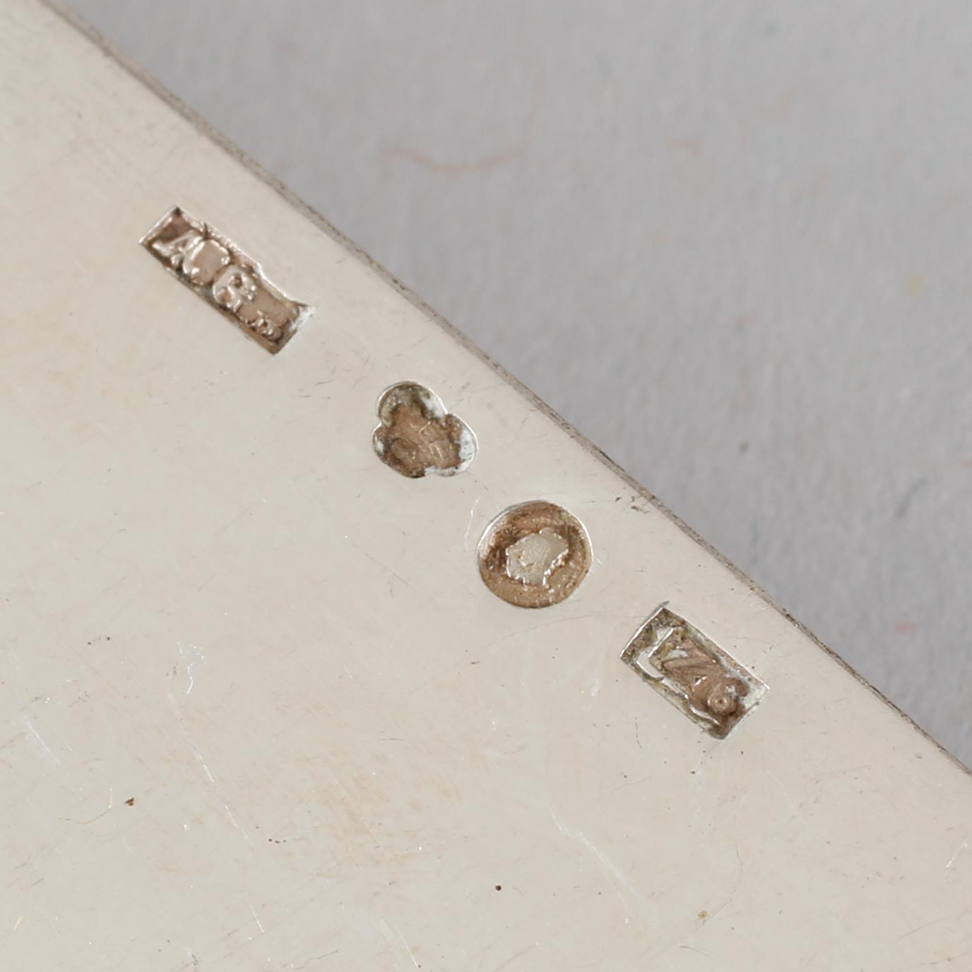 KNIVAR, 12 st, silver, Axel Bergman, Stockholm, 1902, vikt 793 g.