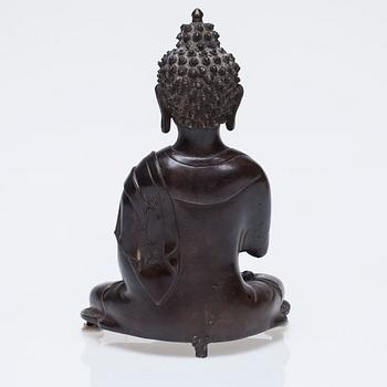 BUDDHA, brons, Kina, 1900-talets senare hälft.