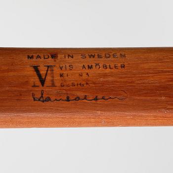 FÅTÖLJER, ett par, "Antilope", Hans Olsen, Viskadalens möbler, Kinna, 1960-tal.