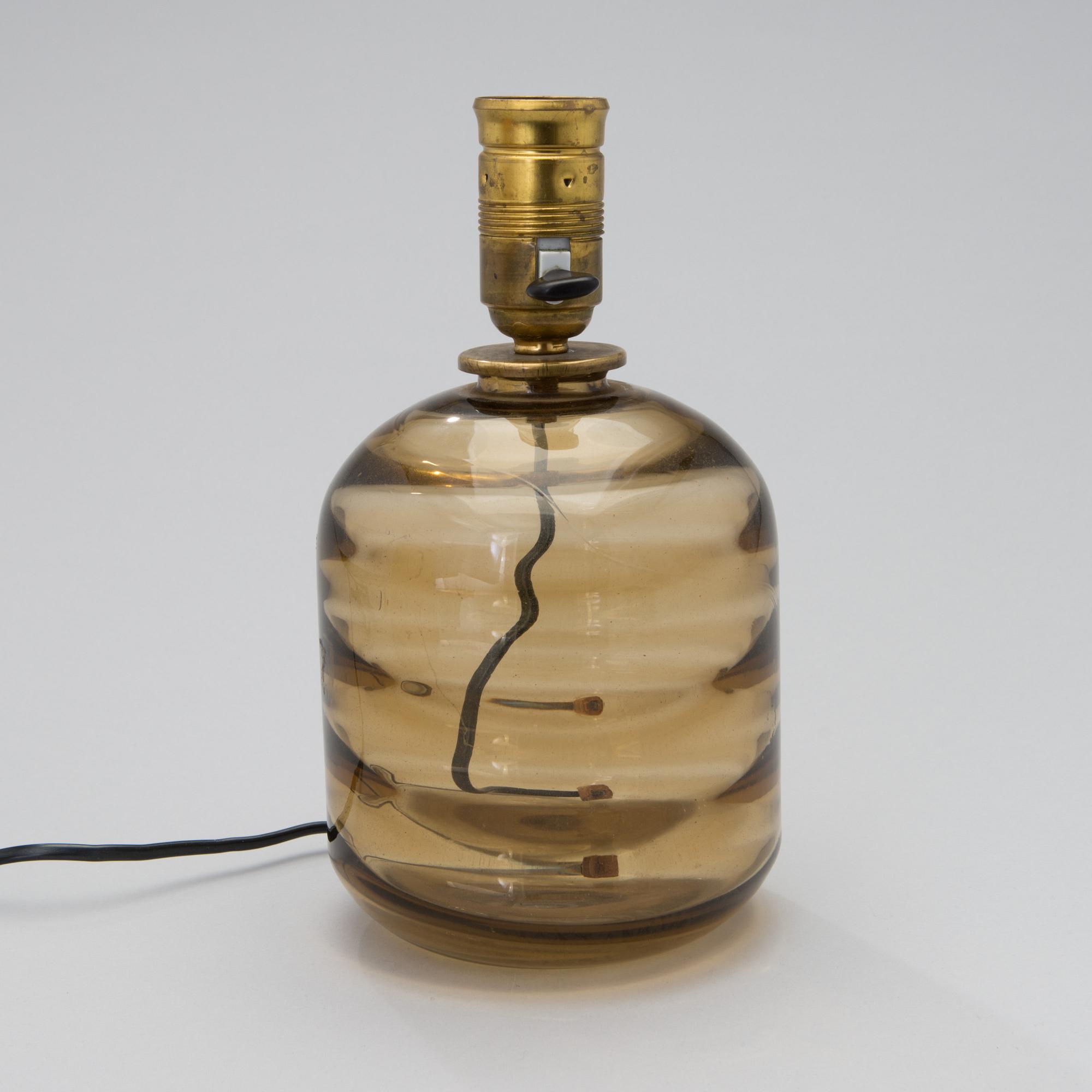 A desk light from the 1930-1940s.