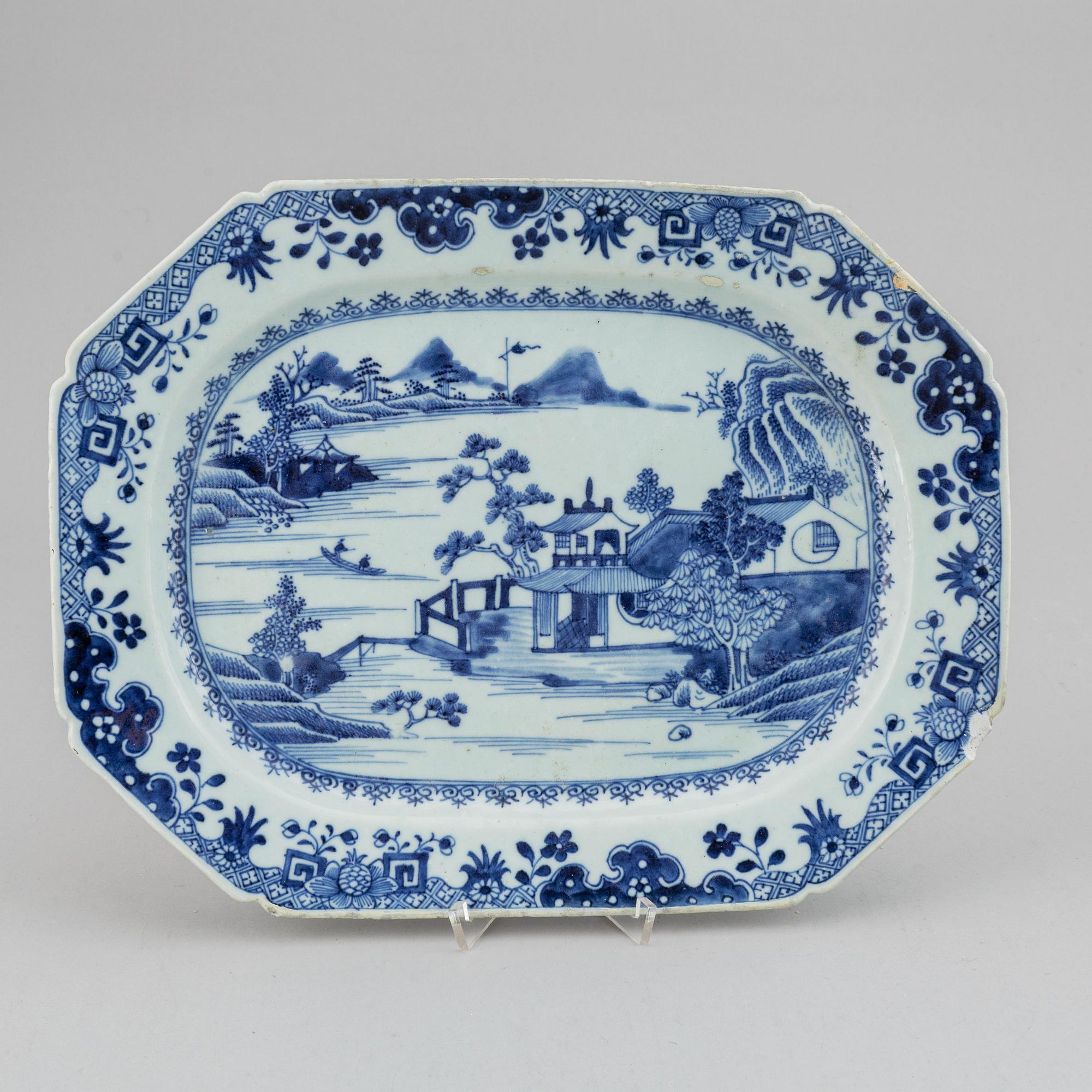 A group of export porcelain, Qing dynasty, 18/19th Century.