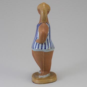 A "Dora" stonewear figurine by Lisa Larson for Gustavsberg.