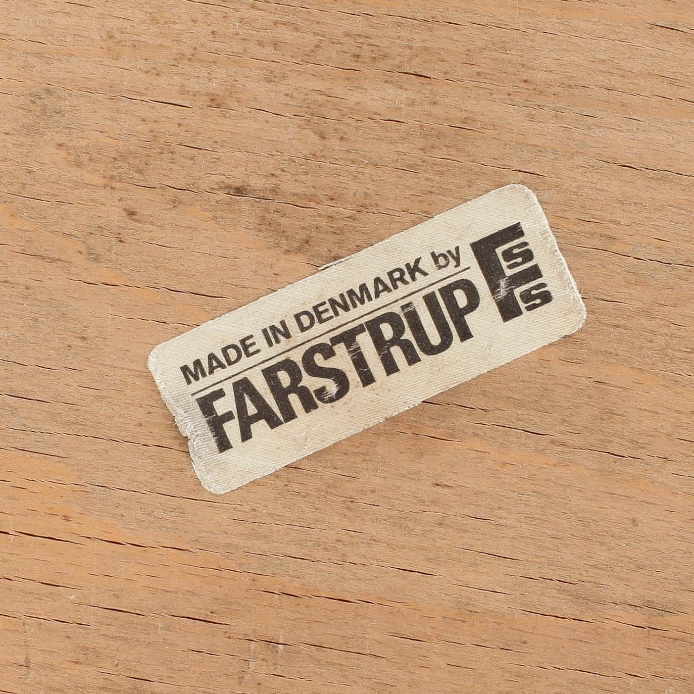 STOLAR, 6 st, Farstrup Möbelfabrik, Danmark, 1950/60-tal.
