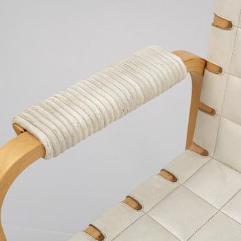 Alvar Aalto, karmstolar, 6 st, modell 45, Artek, Finland, 1960/70-tal.