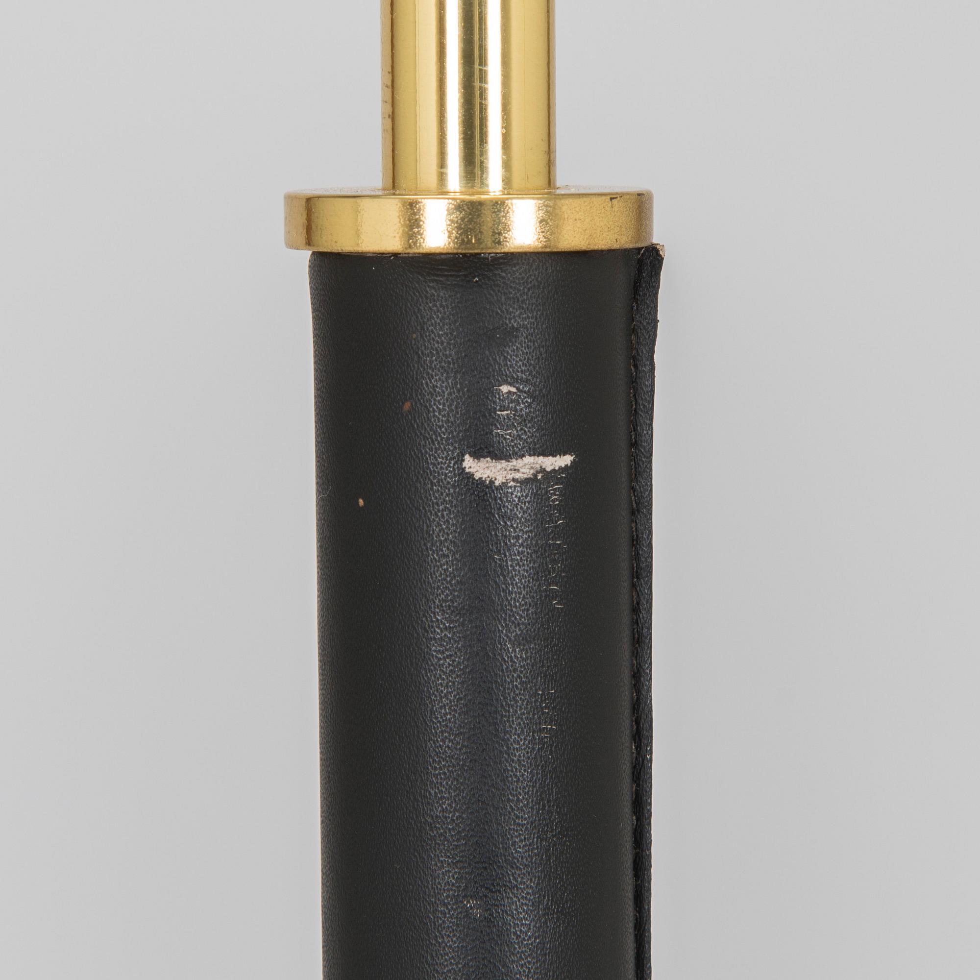 Alvar Aalto, a late 20th century 'A809' floorlamp for Valaisinpaja.