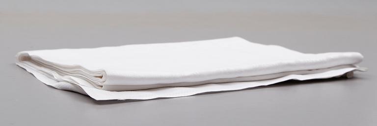 DUK, linnedamast, 1900-tal. Ca 245 x 180 cm.