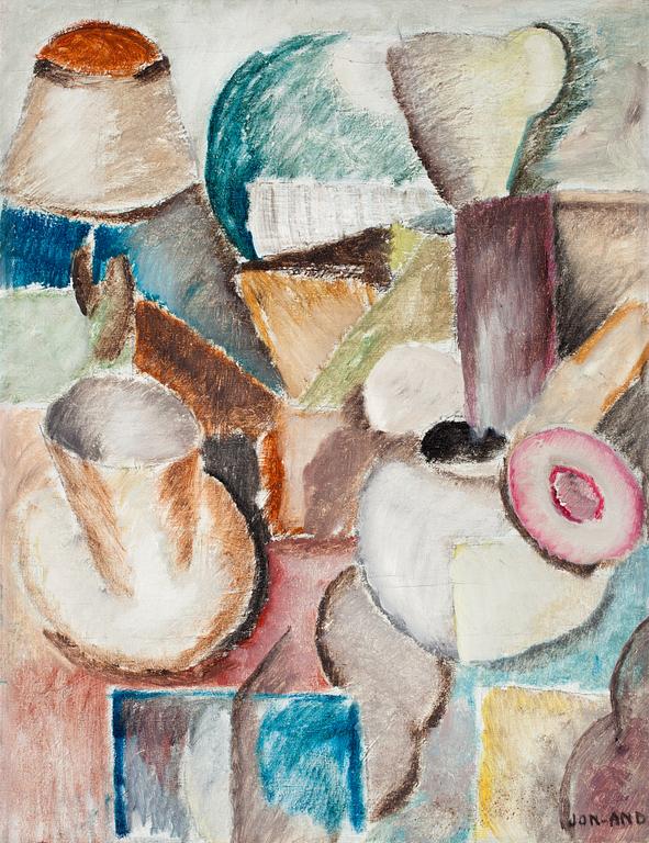 John Jon-And, "Stilleben i grått".