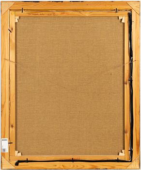 Linda Lysell, olja på duk, signerad.