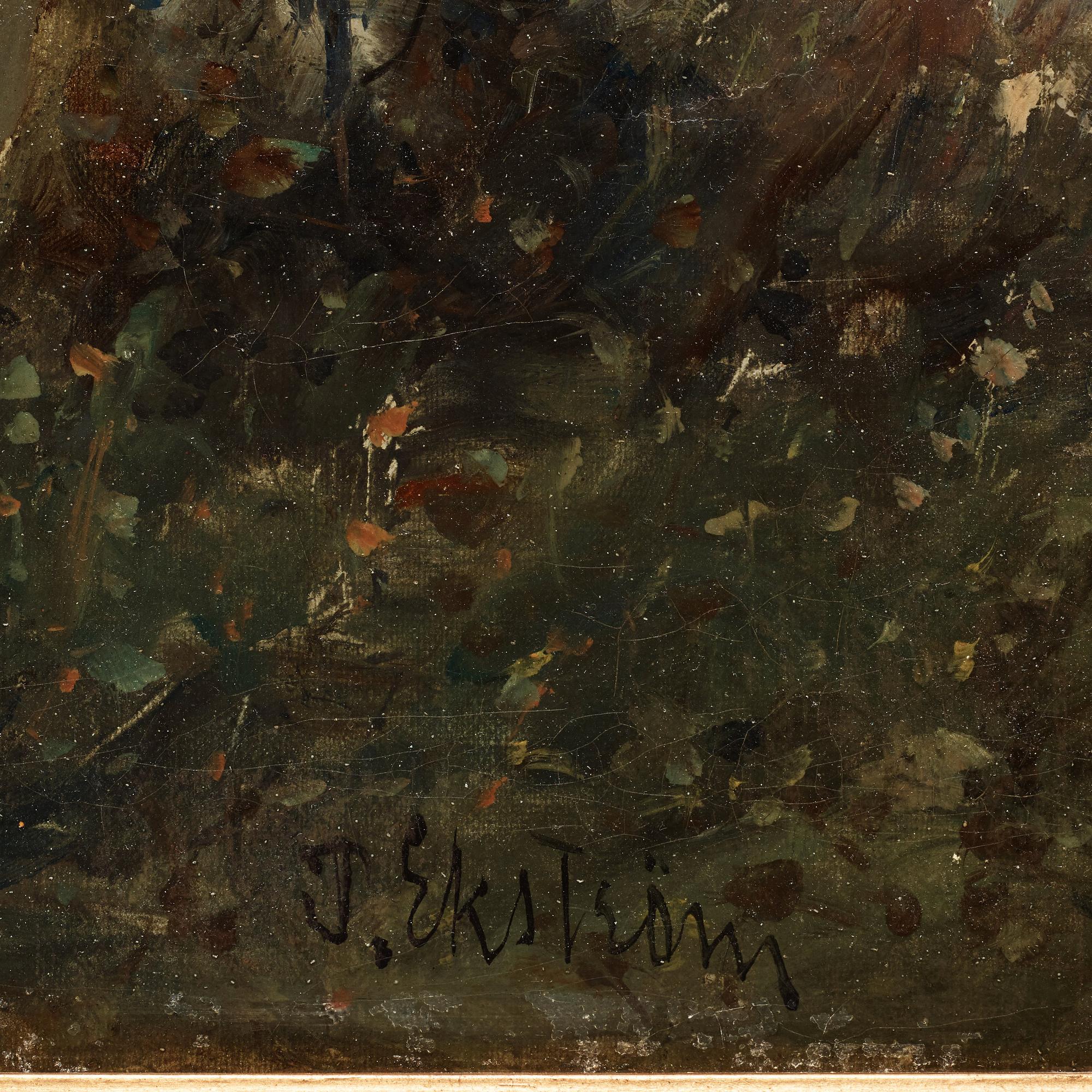Per Ekström, French river landscape.