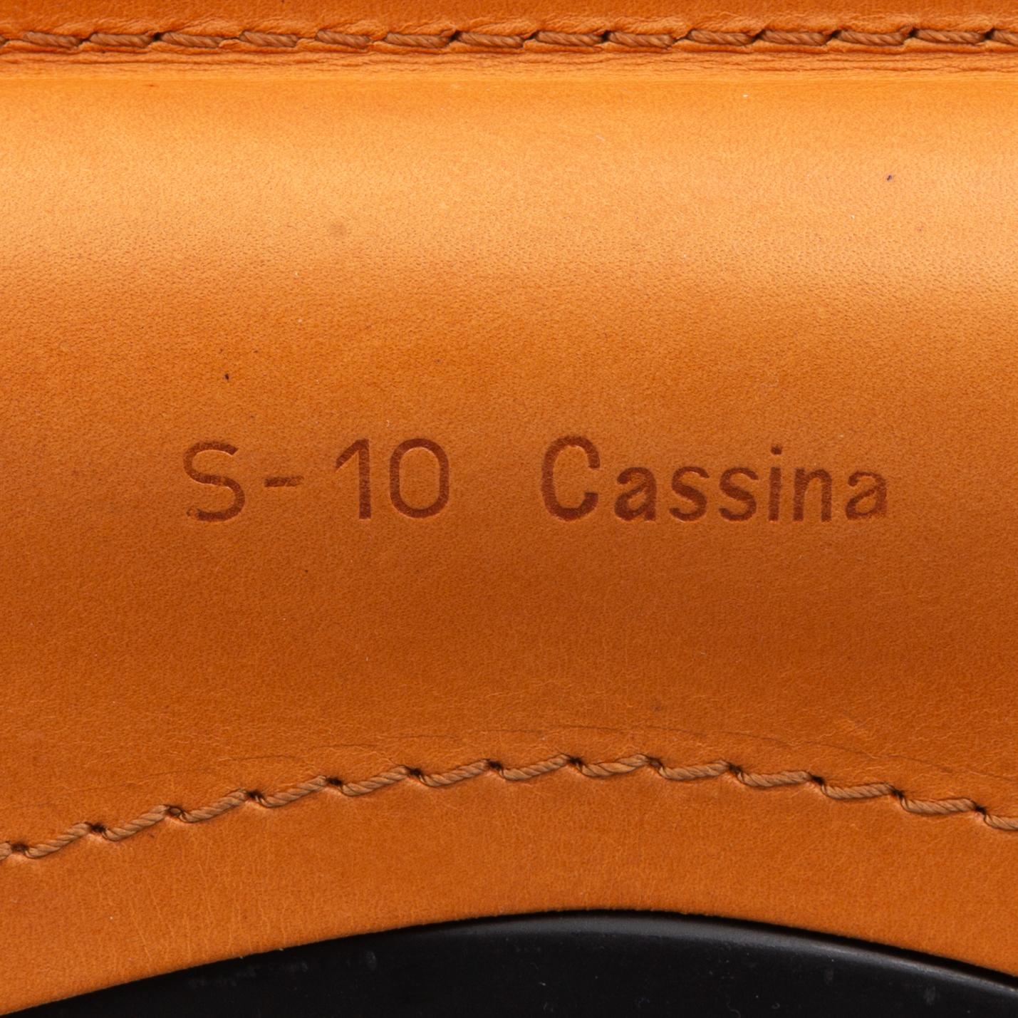 Mario Bellini, stolar, 8 st, modell "412 CAB", Cassina, Italien.