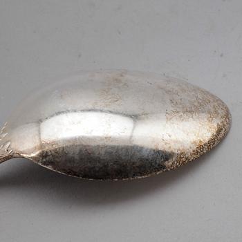 BESTICK, 78 delar, silver, WA Bolin, Stockholm 1950-tal. Vikt med stålblad ca 4269 gram.