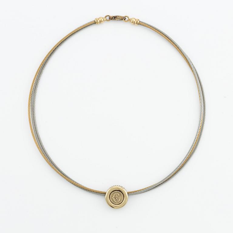 Philippe Charriol set med en collier, en ring, ett par örhängen, ett armband och ett armbandsur.