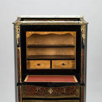 A Boulle style secretaire from latter half of the 19th century.
