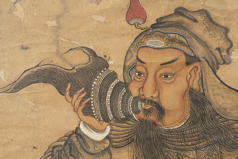 Unidentified artist, Zhao Gongming, late Qing dynasty/circa 1900.