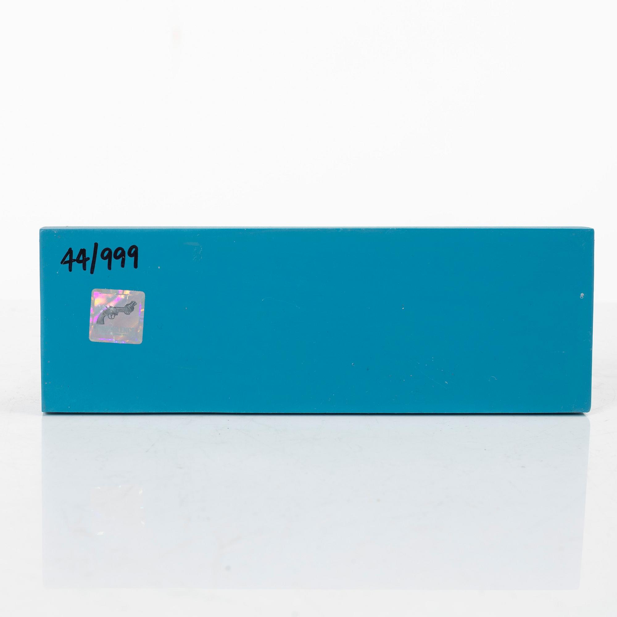 Non-Violence Art Project, 'Non-Violence Twilight Blue'.