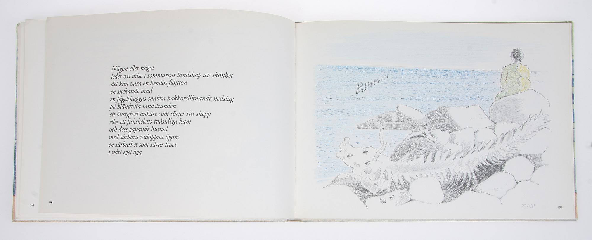 AXEL OLSON, litografi, sign. o numr. "256/260".