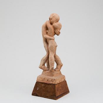 Axel Andersson sculpture, earthenware signed AXA.