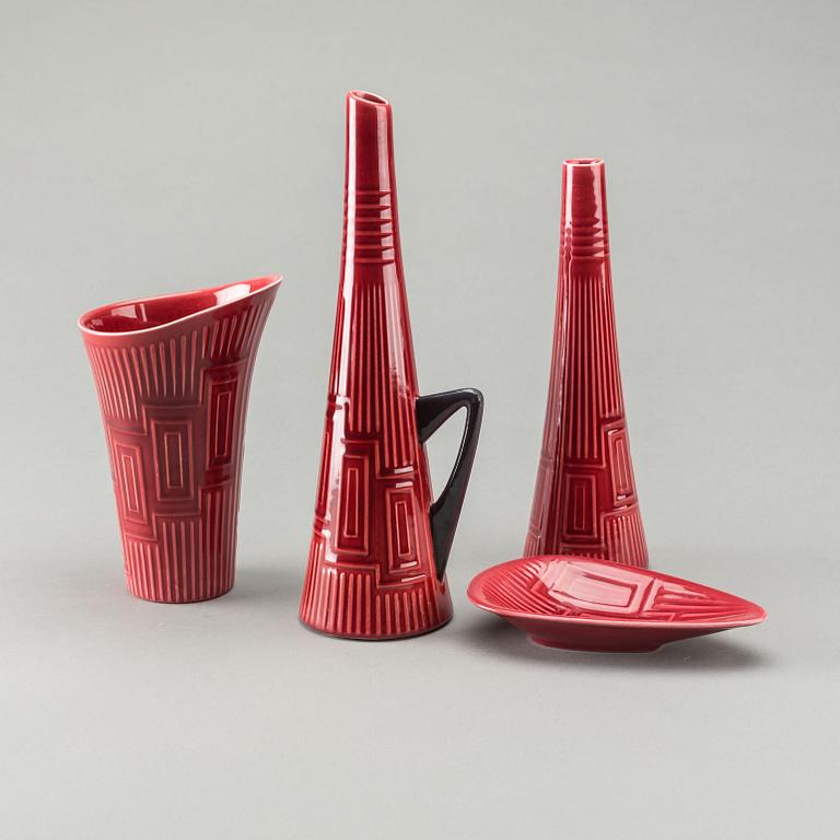 PARTI RÖRSTRAND, Lidabruk, flintgods "Kairo". 1950/60-tal.