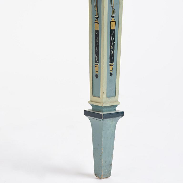 Carl Malmsten, a Swedish Grace console table, cabinetmaker Albin Johansson, Stockholm, for Villa Kvikkjokk, 1927.