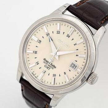 Grand Seiko, GMT, SBGM003, wristwatch, 39,5 mm.