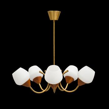 A 1950's ceiling light.