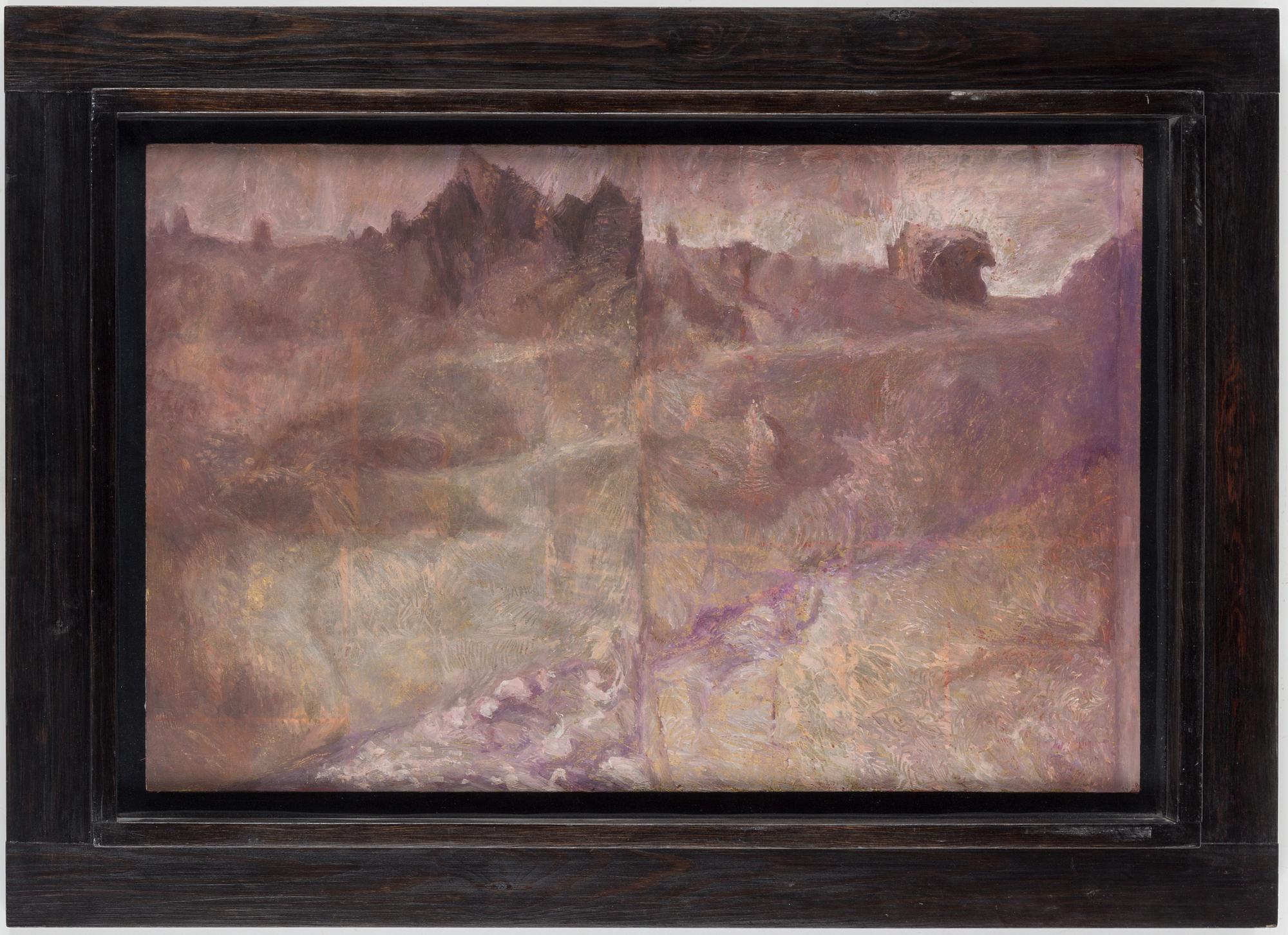 JAN SVENUNGSSON, oil on panel, signed on verso and dated -87.