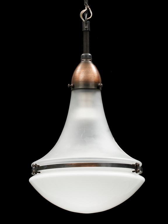 TAKLAMPA, "Luzette", Peter Behrens, för AEG (Allgemeine Electricitäts-Gesellschaft), 1900-talets första hälft.