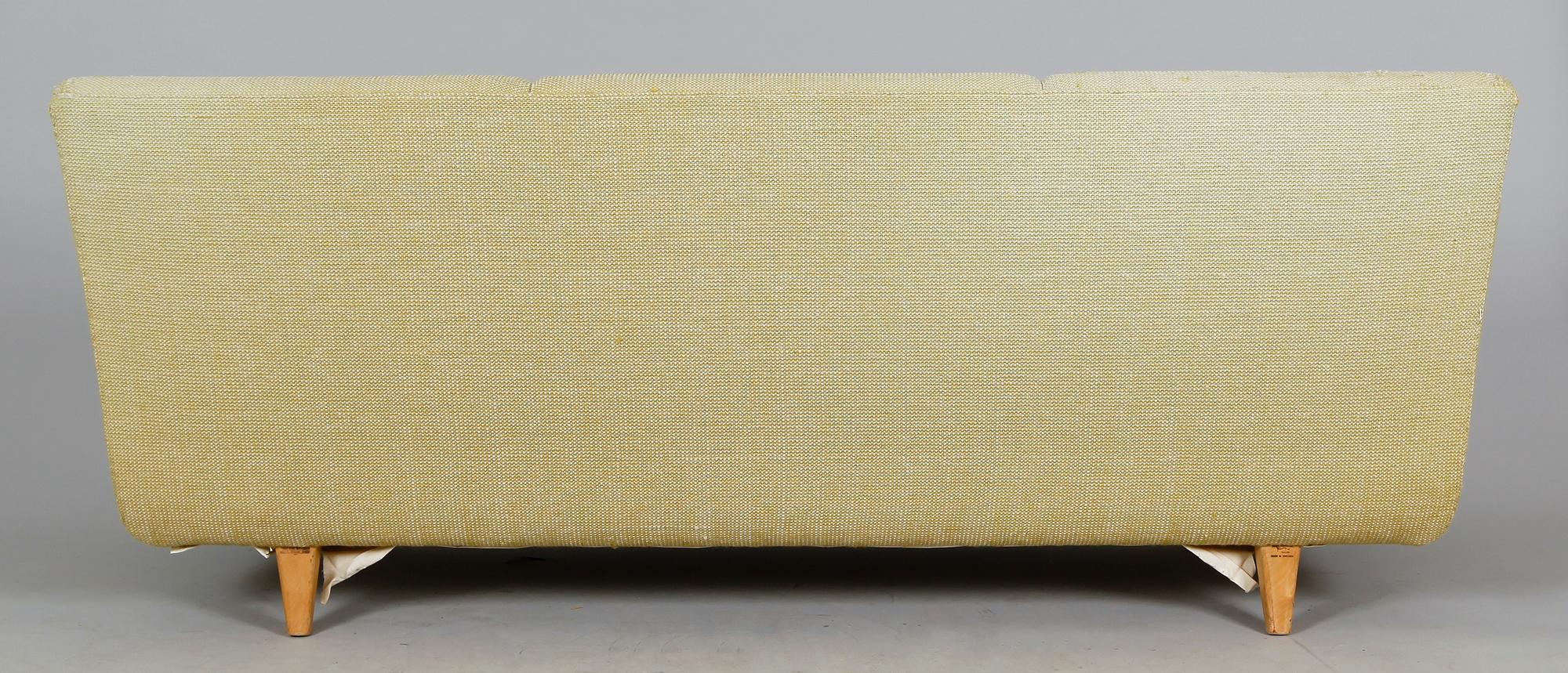 SOFFA,"T 201", Bruno Mathsson, Firma Karl Mathsson, Sverige, tillverkad 1964.