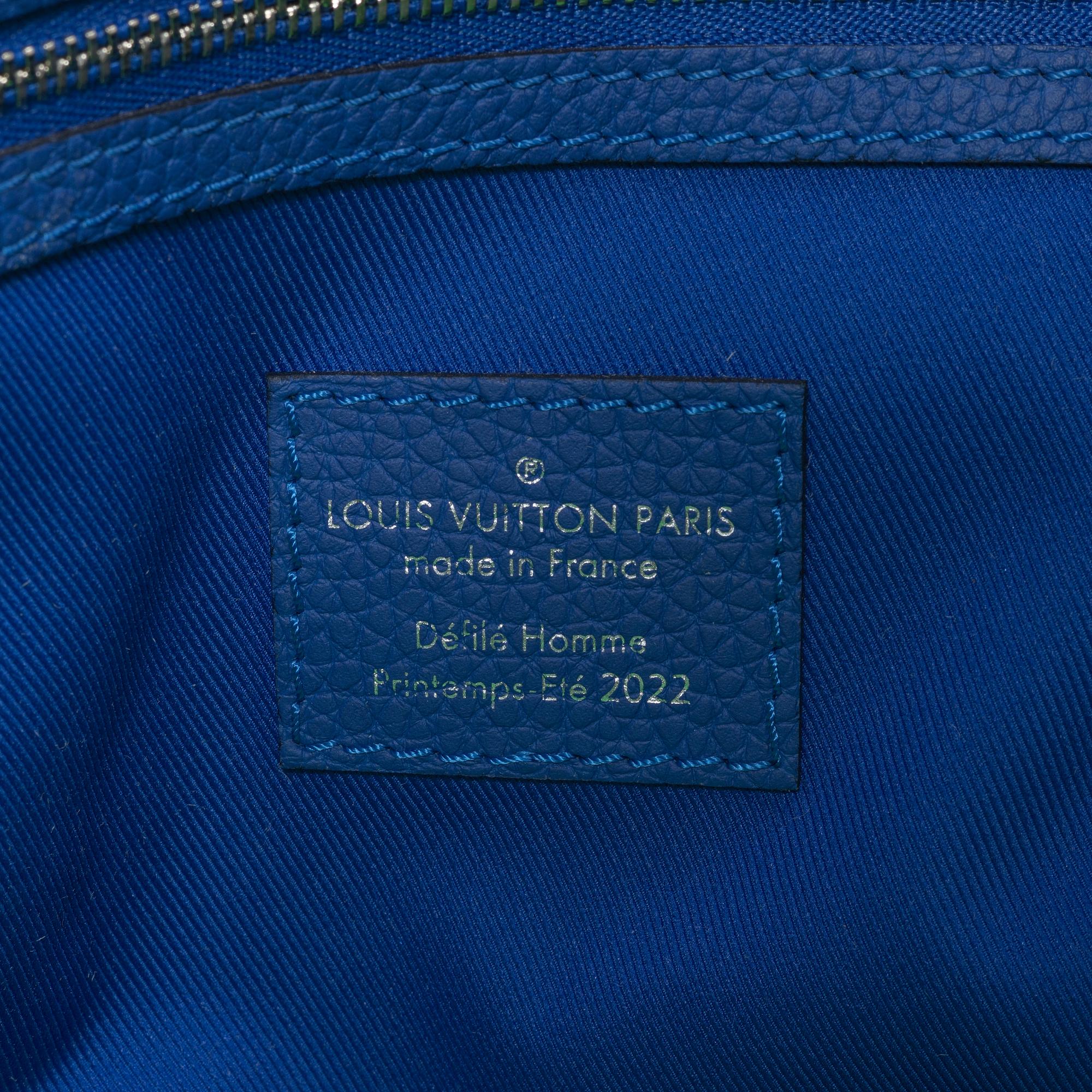 Louis Vuitton, Virgil Abloh, Keepall 50B weekend bag, "Keepall Taurillon Illusion", 2022.