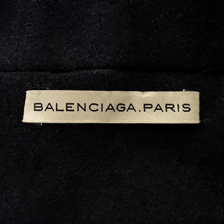 Balenciaga, a wool bouclé jacket, size 38.