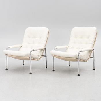 Armchairs, a pair, second half of the 20th century.