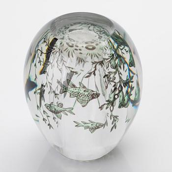 Edward Hald, Fish graal, Orrefors, mid-20th century.