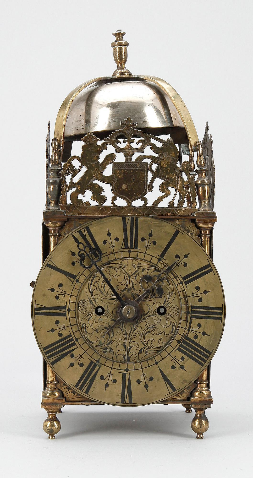 LANTERN CLOCK, England, barockstil 1800-tal.