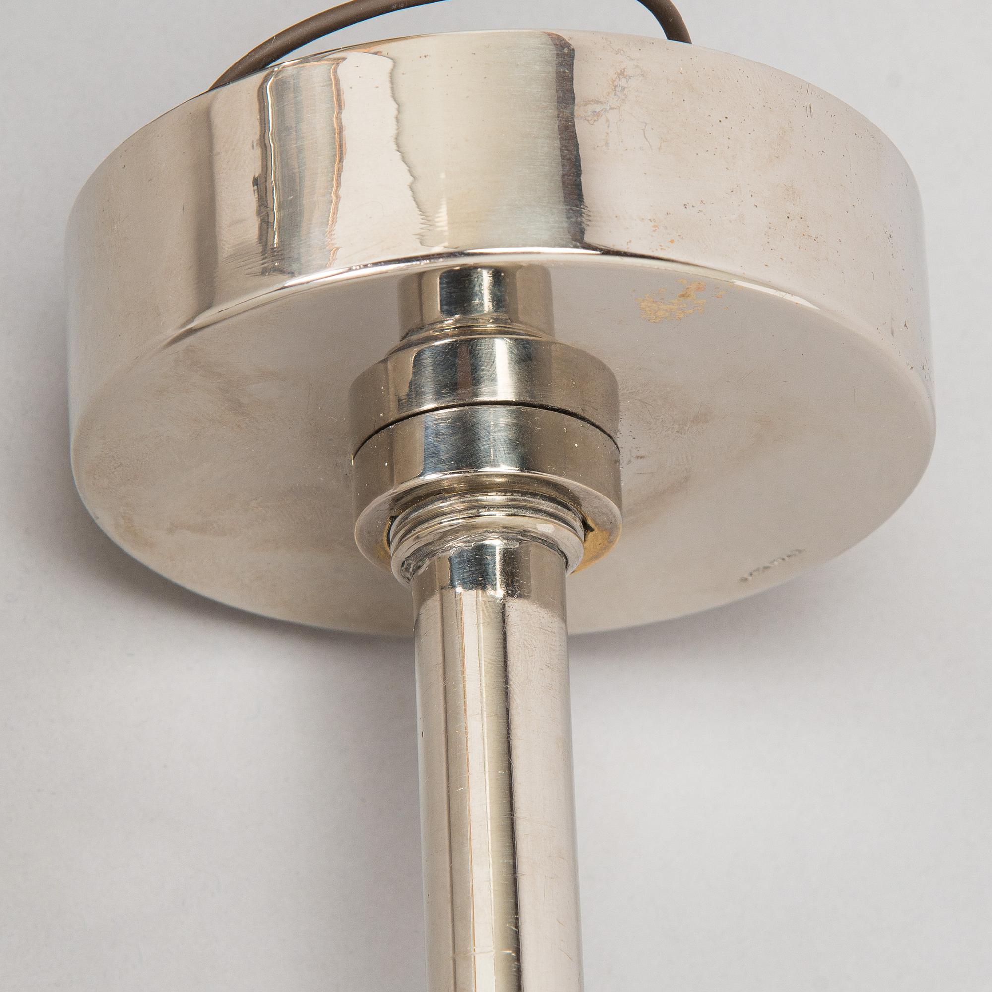 Paavo Tynell, a pair of 1930s '7239' wall lights for Taito.