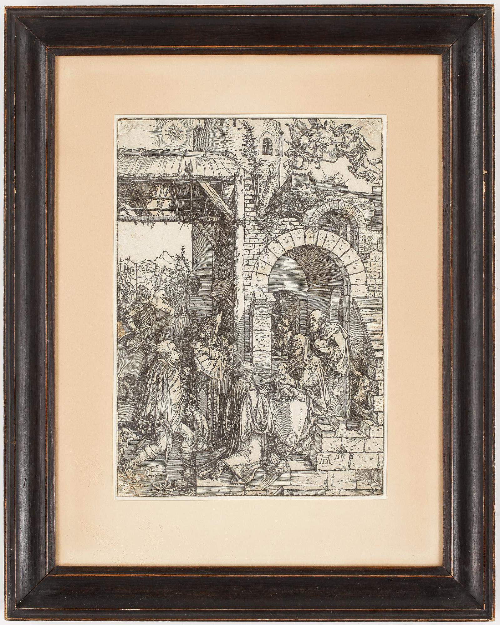 ALBRECHT DÜRER, Träsnitt, 1503 (troligen avdrag från 1500-talet).