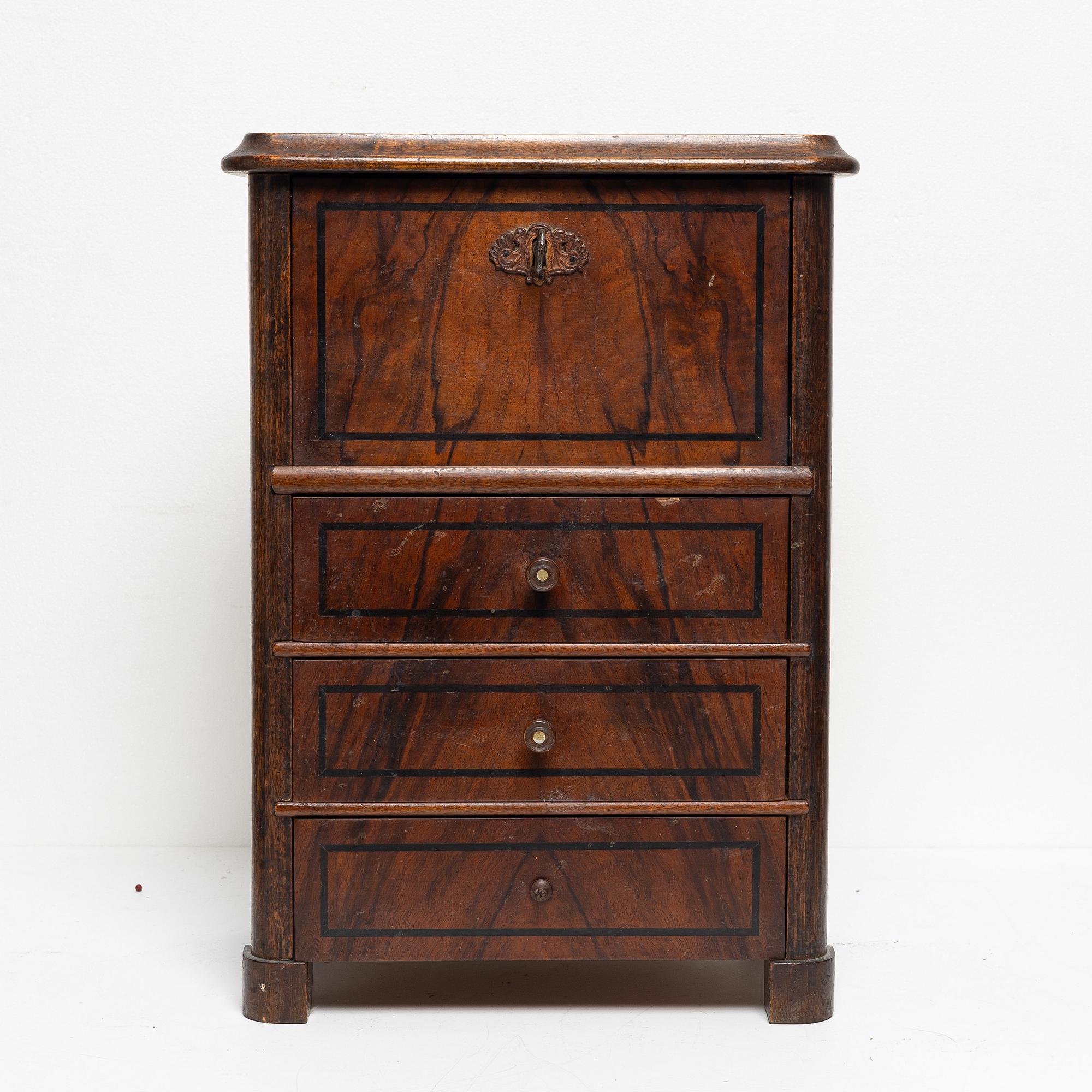 Miniature secretary, around 1900.
