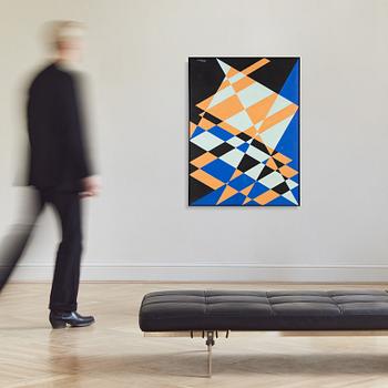 Bertil Öhlund, oil on canvas, signed, executed in 1956.