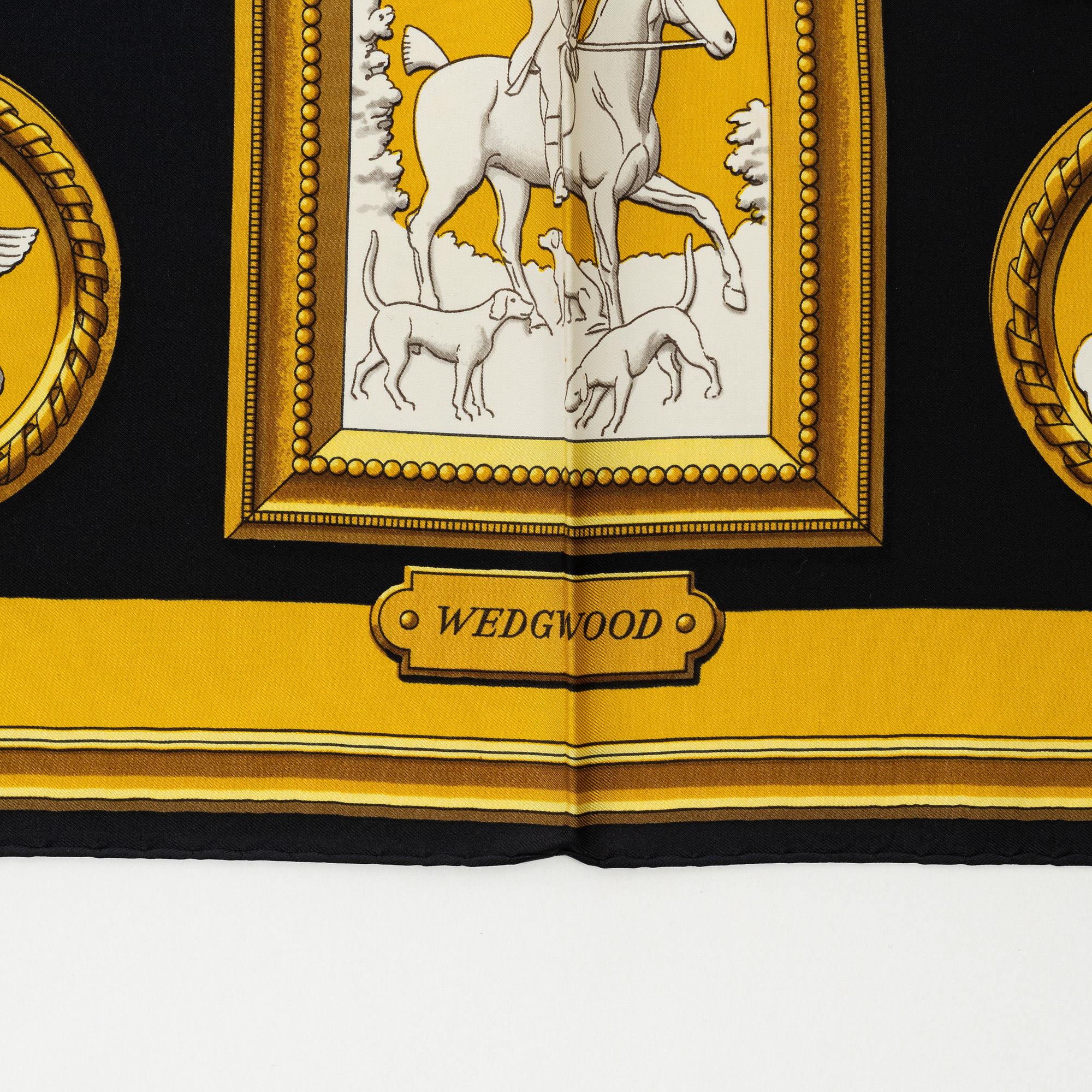 Hermès, scarf, "Wedgwood".