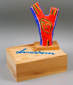 BENGT LINDSTRÖM, skulptur, gips. Sign EA.