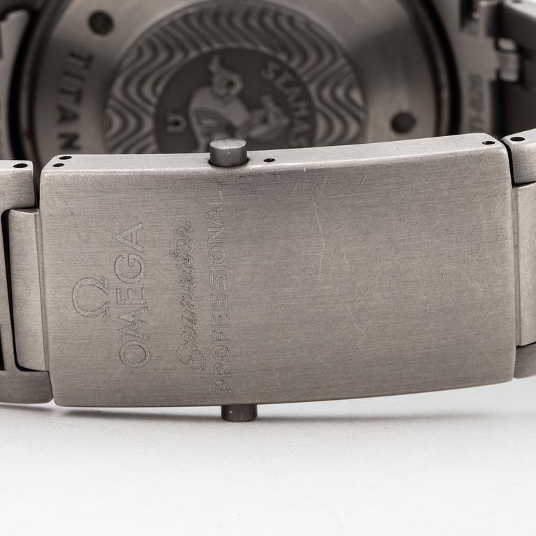 OMEGA, Seamaster Professional (300m/1000ft), Chronometer, chronograph, wristwatch, 41,5 mm,