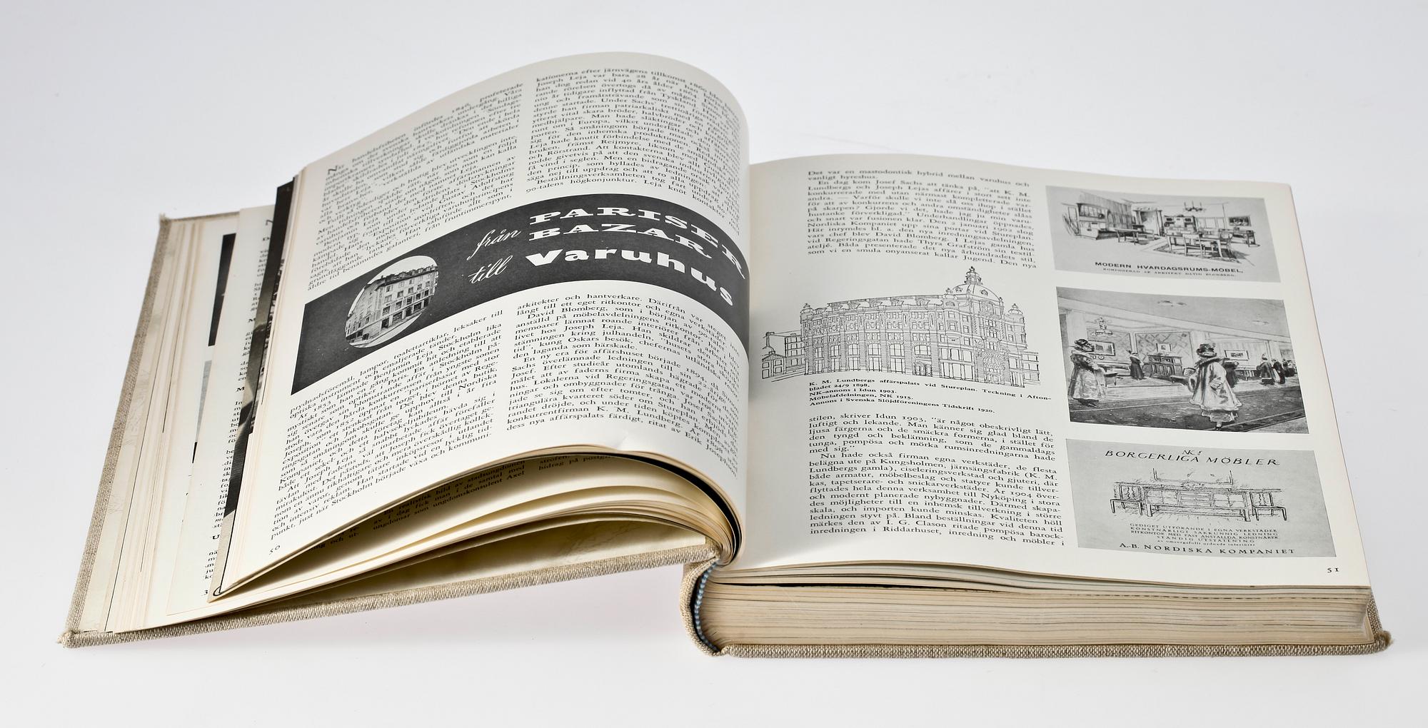 BÖCKER, 11 st, "Form", 1938, 1942-44 samt 1946-52, Svenska Slöjdföreningens förlag.